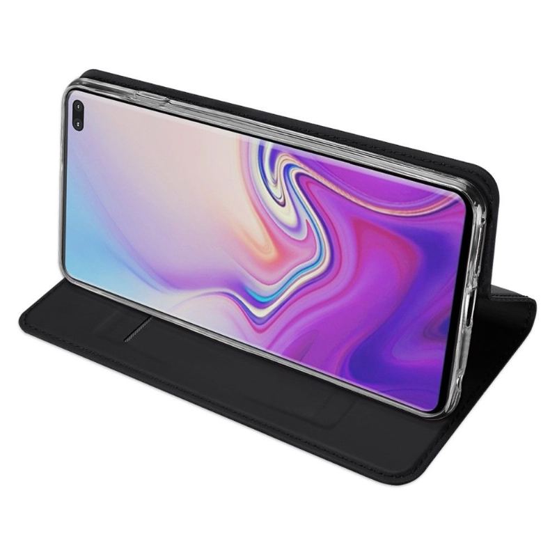 Fodral För Samsung Galaxy S10 Plus Affärsimitation