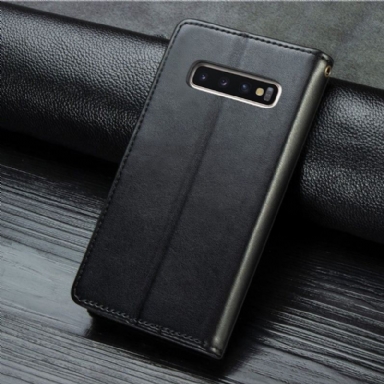 Fodral För Samsung Galaxy S10 Plus Hemming Indila Konstläder