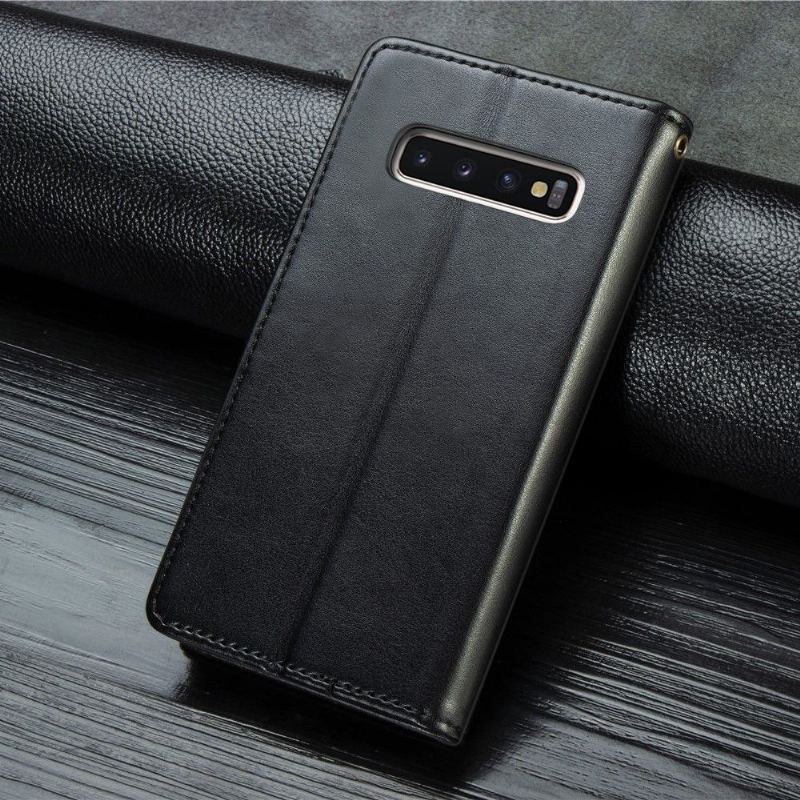 Fodral För Samsung Galaxy S10 Plus Hemming Indila Konstläder