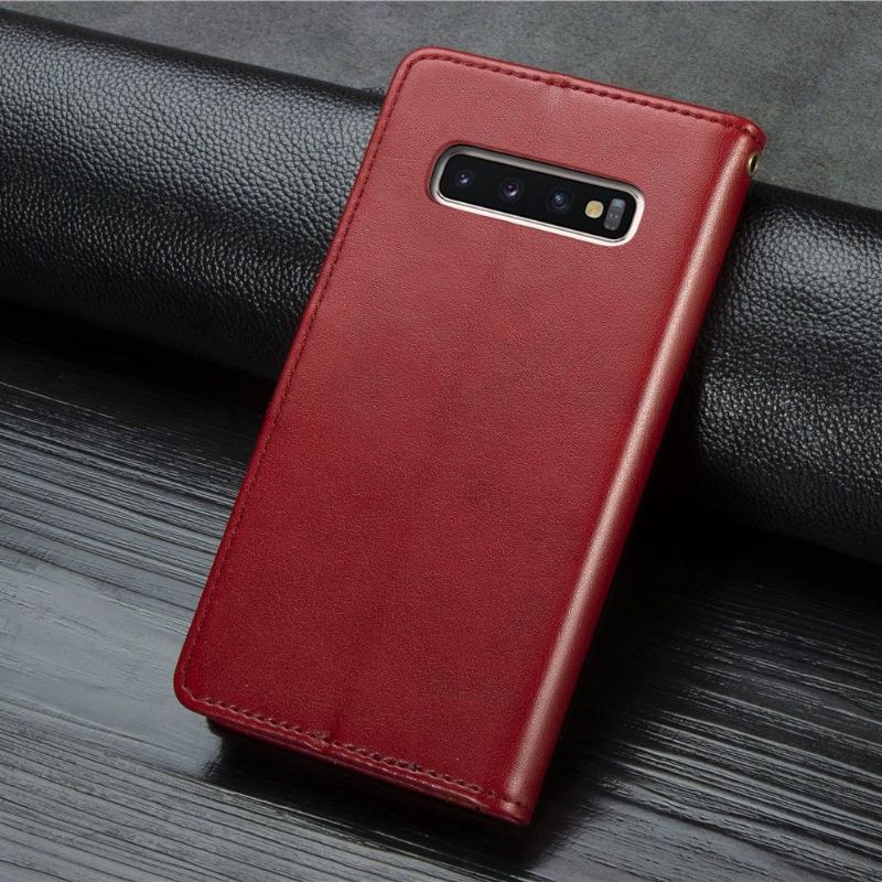 Fodral För Samsung Galaxy S10 Plus Hemming Indila Konstläder