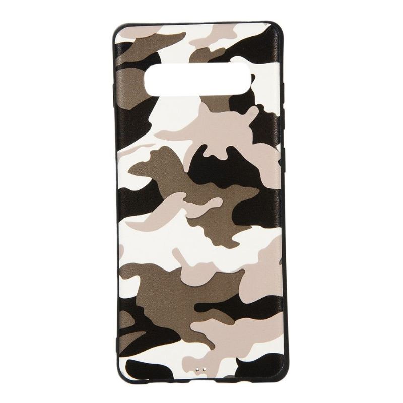 Mobilskal För Samsung Galaxy S10 Plus Militär Camo Gel