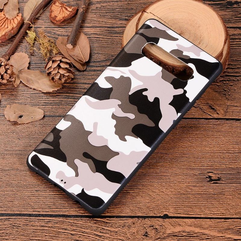 Mobilskal För Samsung Galaxy S10 Plus Militär Camo Gel