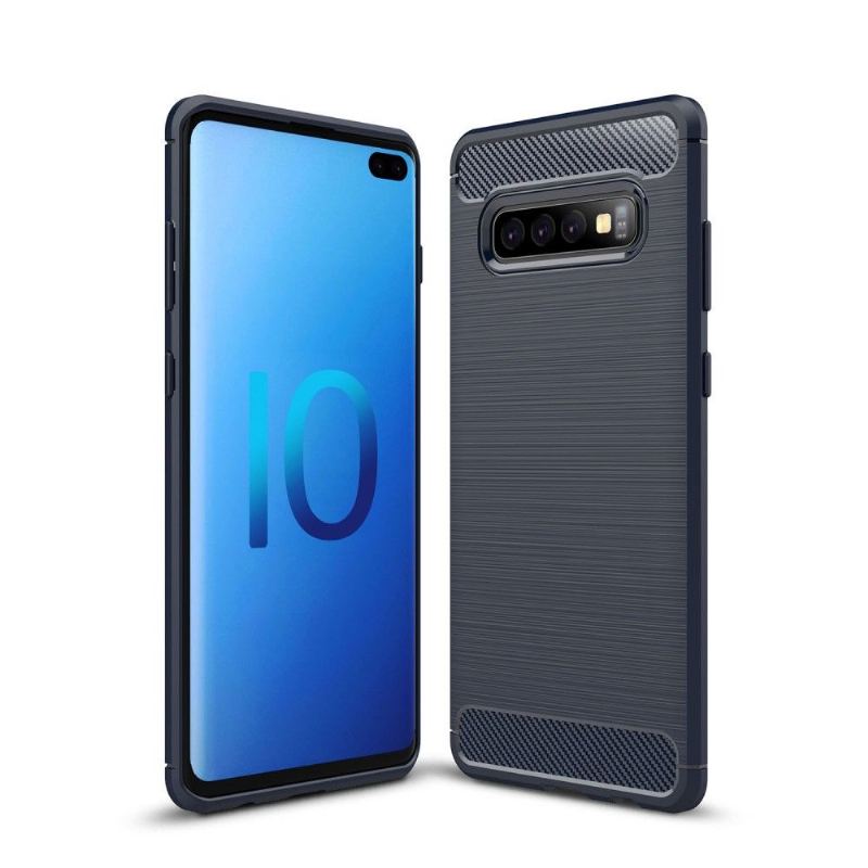 Skal För Samsung Galaxy S10 Plus Kolborstad Gel