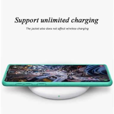 Skal För Samsung Galaxy S10 Plus Spannmål Med Matt Effekt