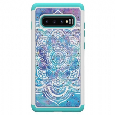 Skal För Samsung Galaxy S10 Plus Stötsäker Blommandala