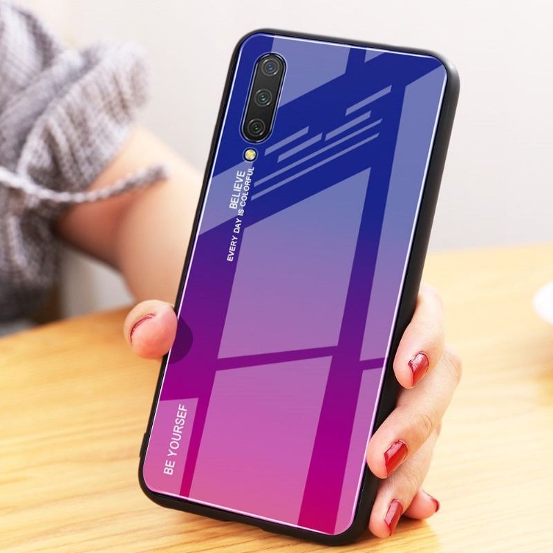 Skal För Xiaomi Mi 9 Lite Hemming Färggradering