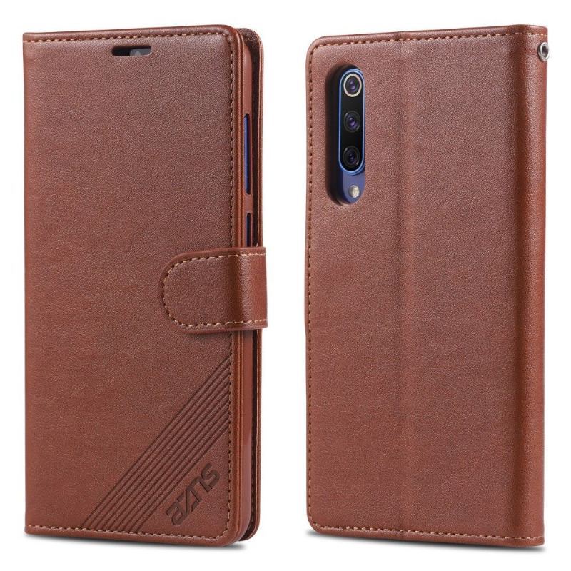 Fodral Case För Xiaomi Mi 9 Fallskydd Azns Konstläder