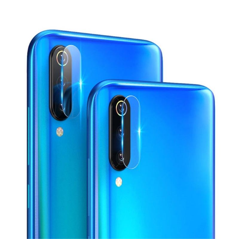 Läderfodral För Xiaomi Mi 9 - Härdat Glas För Bakre Kameralins