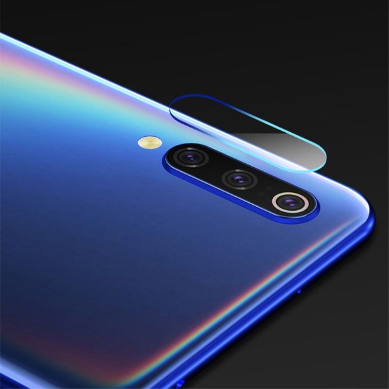 Läderfodral För Xiaomi Mi 9 - Härdat Glas För Bakre Kameralins