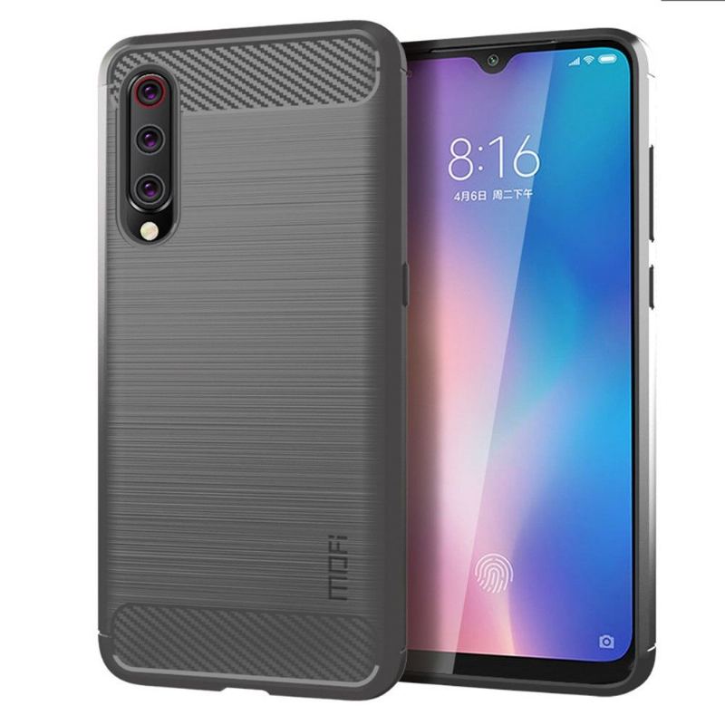 Skal För Xiaomi Mi 9 Bedrijf Borstad Mofi