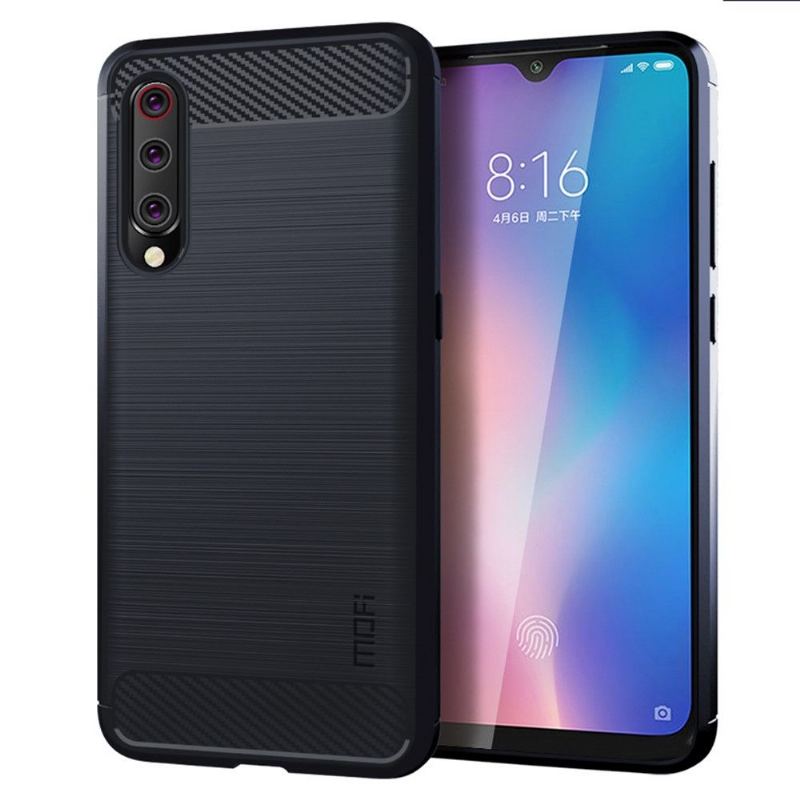 Skal För Xiaomi Mi 9 Bedrijf Borstad Mofi