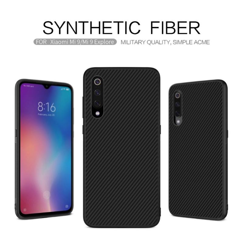 Skal För Xiaomi Mi 9 Fallskydd Syntetfiber