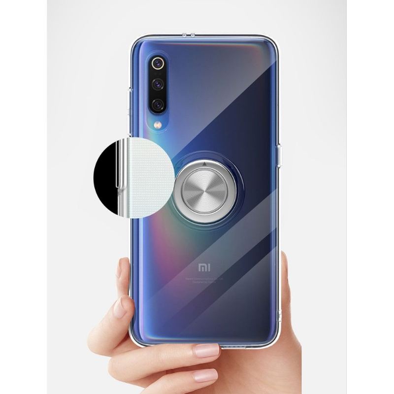 Skal För Xiaomi Mi 9 Hemming Med Magnetring - Klar