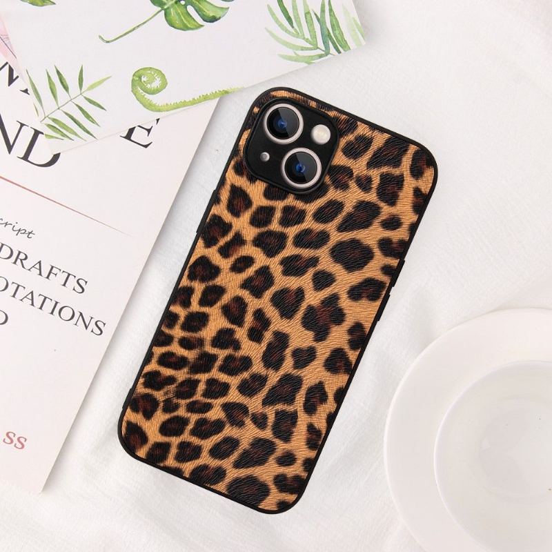 Skal För iPhone 13 Mini Leopardmönster