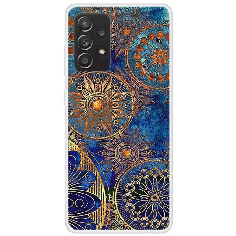 Skal För Samsung Galaxy A33 5G Fallskydd Forntida Mandala