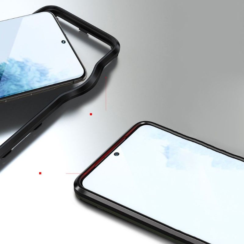 Skal För Samsung Galaxy S20 Ultra Bedrijf Metallring