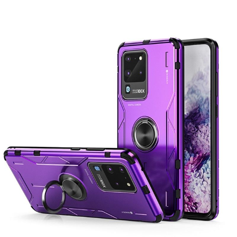 Skal För Samsung Galaxy S20 Ultra Bedrijf Metallring