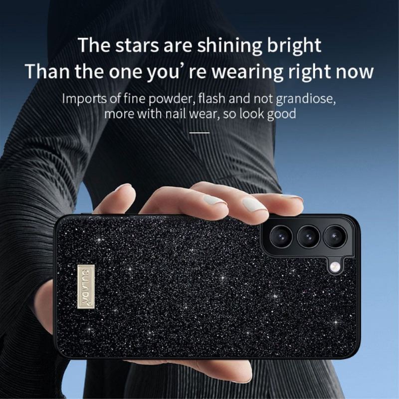 Skal För Samsung Galaxy S22 5G Bedrijf Glitter Sulada