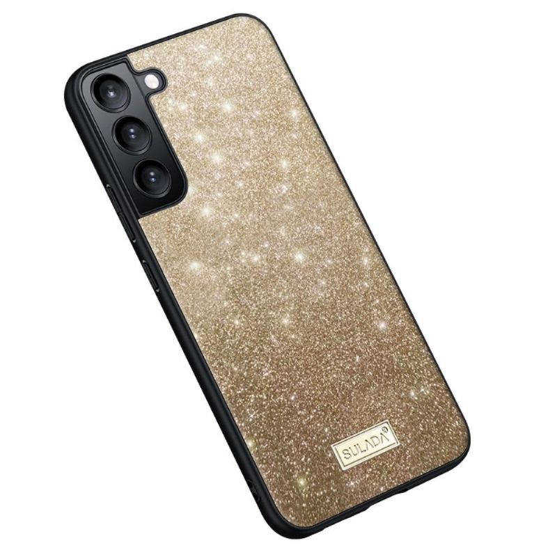 Skal För Samsung Galaxy S22 5G Bedrijf Glitter Sulada