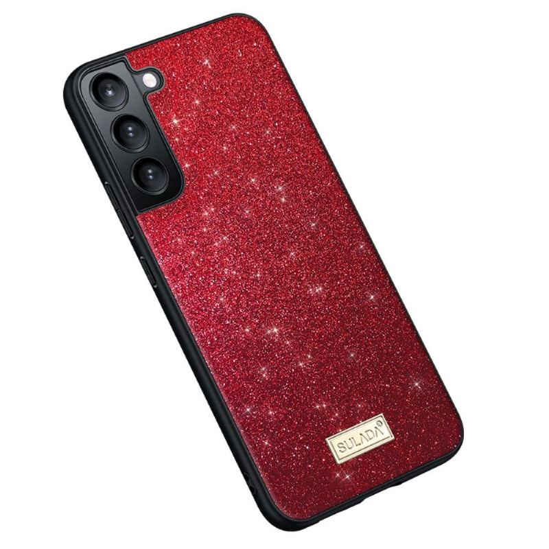 Skal För Samsung Galaxy S22 5G Bedrijf Glitter Sulada