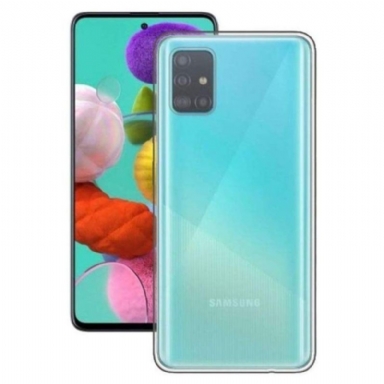 Skal För Samsung Galaxy A71 Klart + Härdat Glas