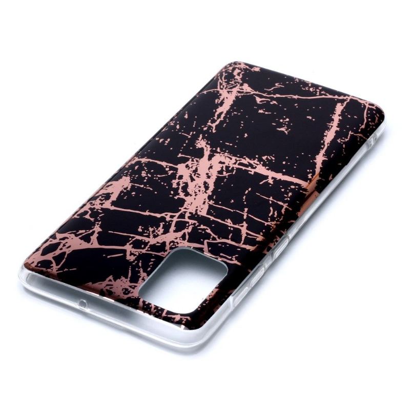 Skal För Samsung Galaxy A71 Marble Style Gel