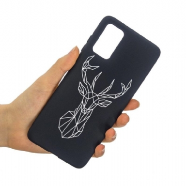 Skal För Samsung Galaxy A71 Origami Deer