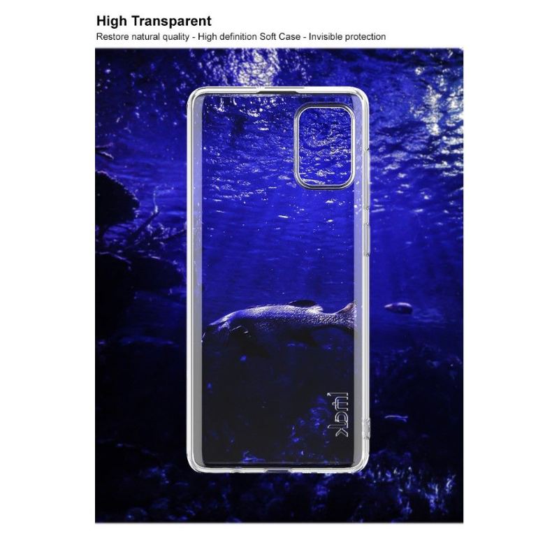 Skal För Samsung Galaxy A71 Transparent Silikon