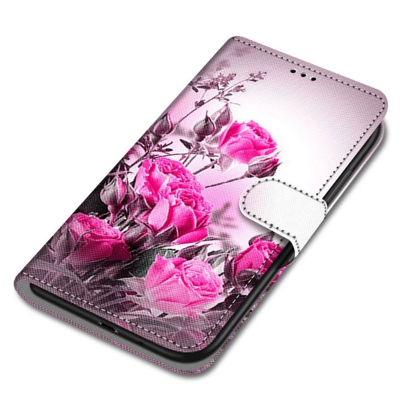 Folio-fodral För Samsung Galaxy A53 5G Fallskydd Rosa