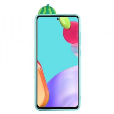 Mobilskal För Samsung Galaxy A53 5G Silikon Vattenmelon 3d