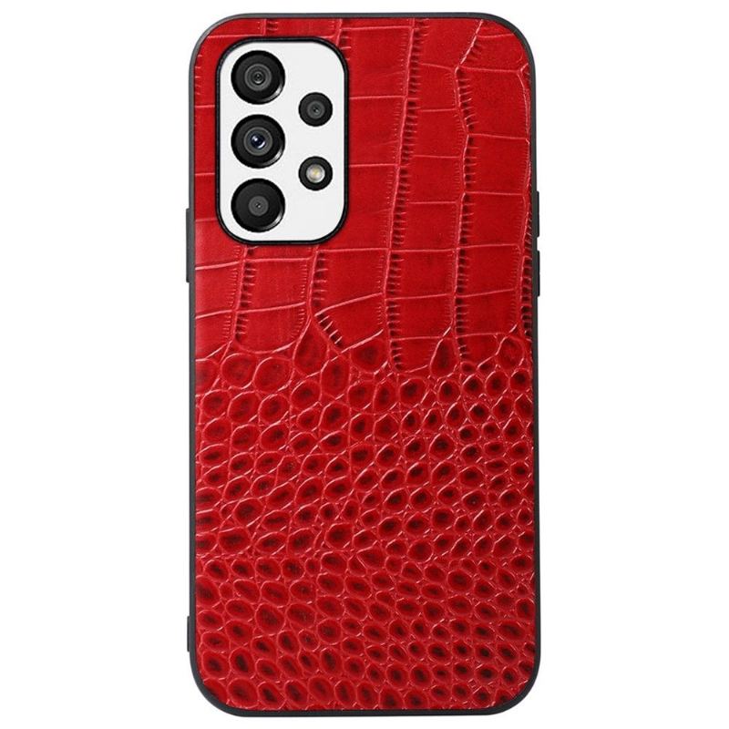 Skal För Samsung Galaxy A53 5G Bedrijf Colette Croc Effect Läder