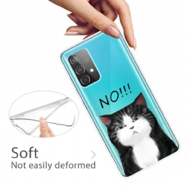 Skal För Samsung Galaxy A53 5G Hemming Nej!!! Katt