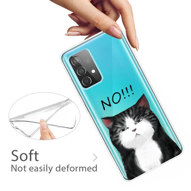 Skal För Samsung Galaxy A53 5G Hemming Nej!!! Katt