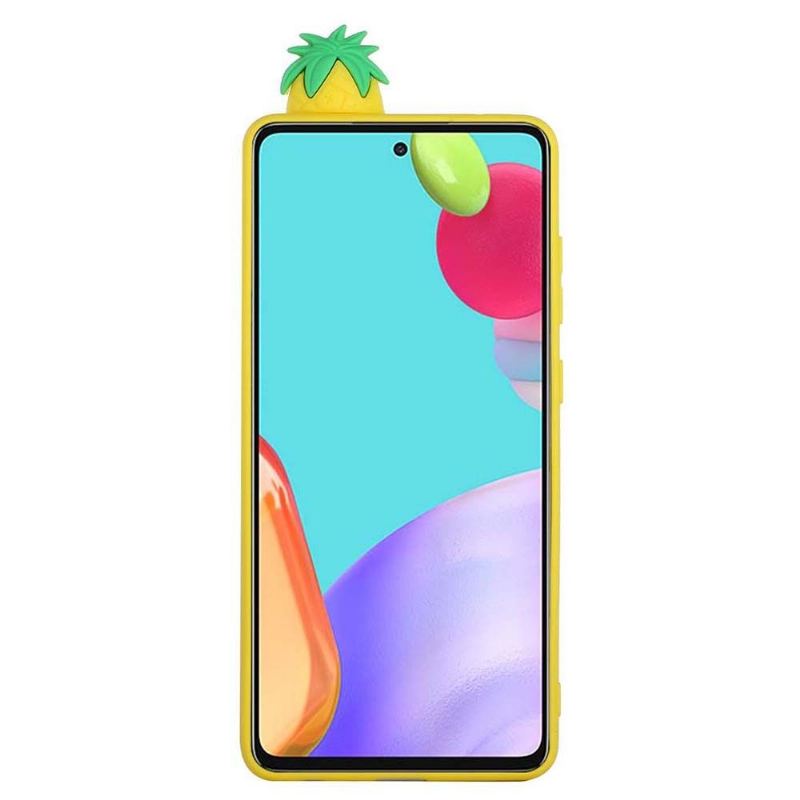 Skal För Samsung Galaxy A53 5G Silikon Ananas 3d