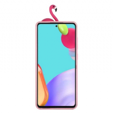 Skal För Samsung Galaxy A53 5G Silikon Flamingo 3d