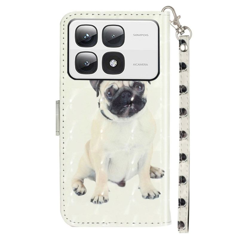 Fodral Xiaomi 14t Pro Lanyard Dog