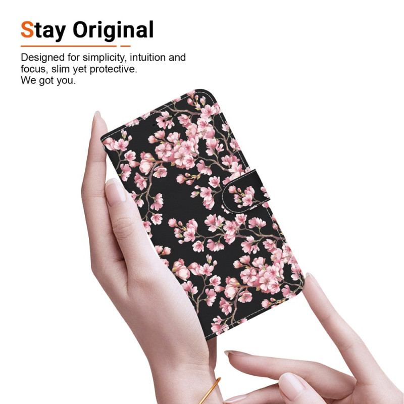 Fodral Xiaomi 14t Pro Plommonblommor