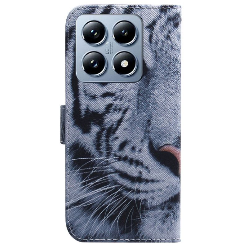 Fodral Xiaomi 14t Pro Vit Tiger