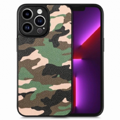 Skal iPhone 15 Pro Max Militärt Kamouflage