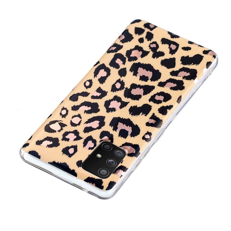 Skal För Samsung Galaxy A51 5G Flexibel Leopard