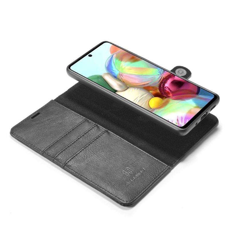 Skal Folio-fodral För Samsung Galaxy A51 5G Fallskydd Skyddsfodral 2 i 1 Avtagbar