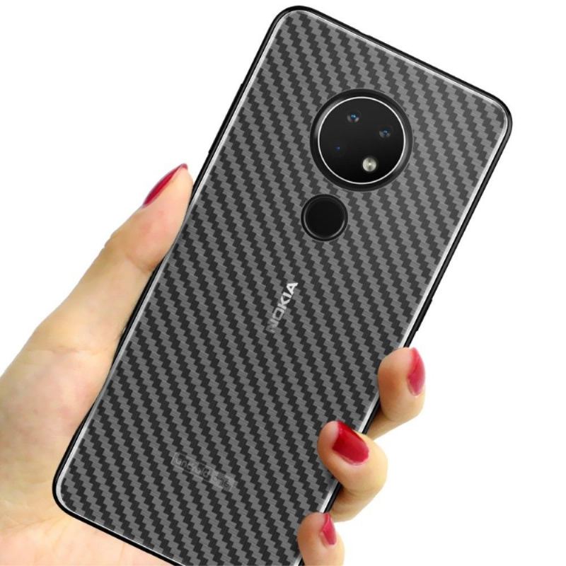 Carbon Bakre Filmer För Nokia 7.2 (2 Delar)