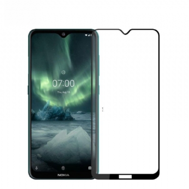 Nokia 7.2 Full Size Skärmskydd I Härdat Glas