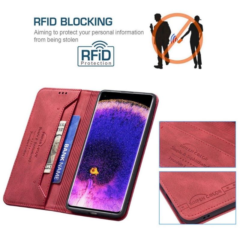 Fodral För Oppo Reno 7 Folio-fodral Binfen Flip Series-5