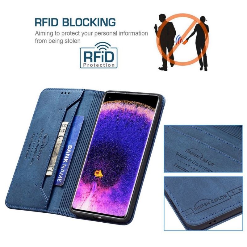 Fodral För Oppo Reno 7 Folio-fodral Binfen Flip Series-5