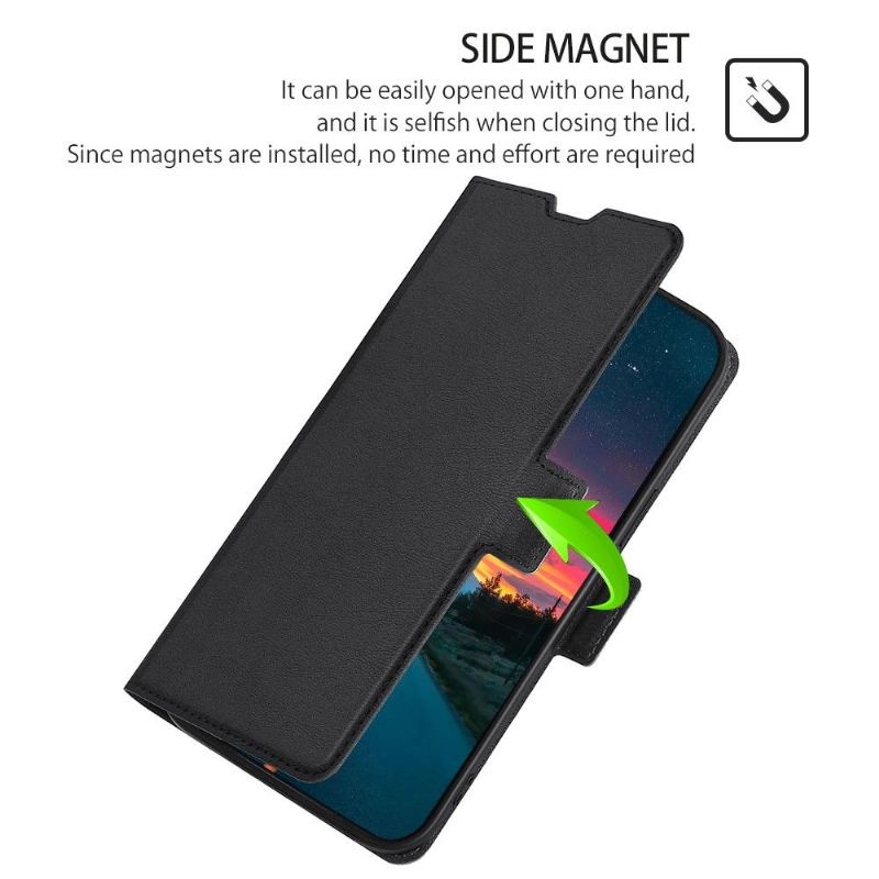 Fodral För Honor Magic 4 Lite Bedrijf Minimalistisk Affär I Konstläder