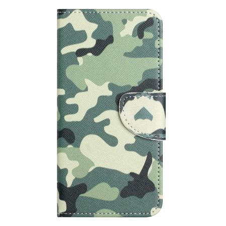 Fodral Samsung Galaxy S24 5g Militärt Kamouflage Med Rem