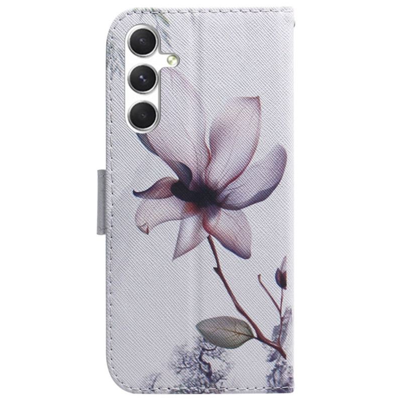 Fodral Samsung Galaxy S24 5g Rosa Blomma