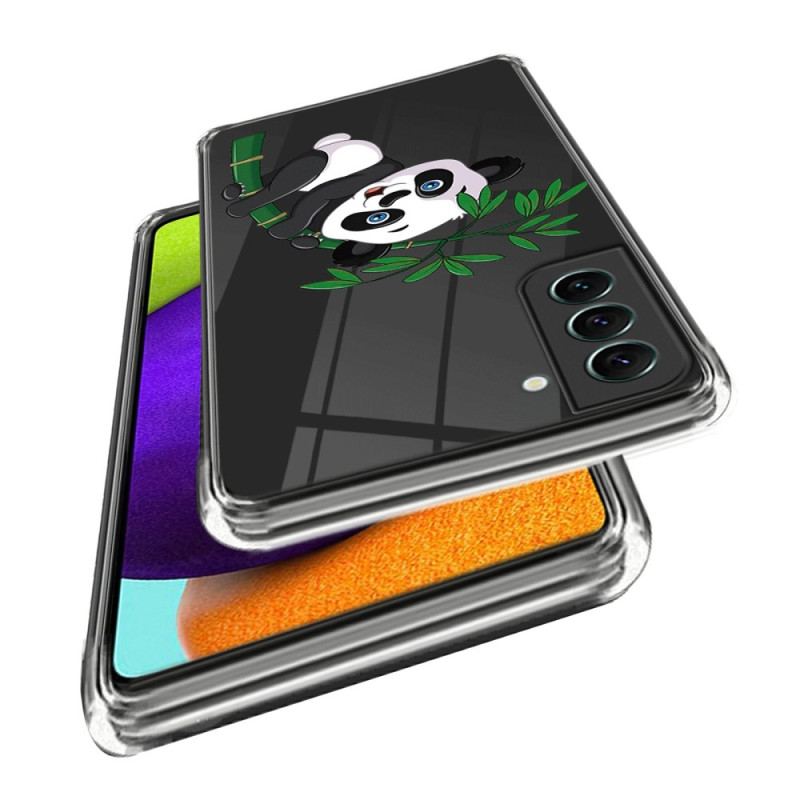 Skal Samsung Galaxy S24 5g Transparent Panda Och Bambu