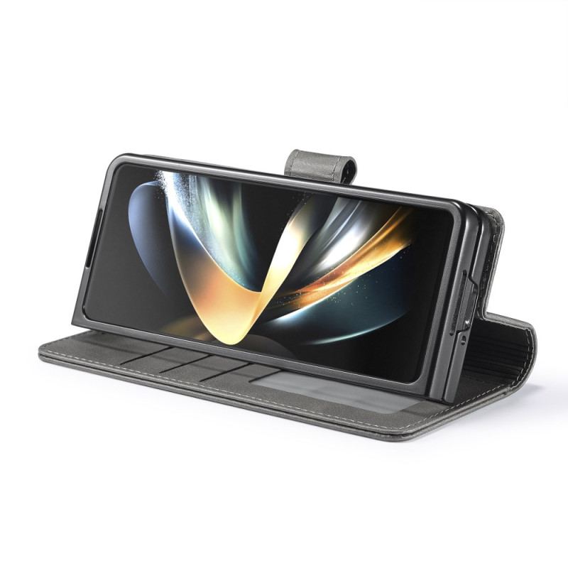 Fodral För Samsung Galaxy Z Fold 6 Läderimitation Lc.imeeke